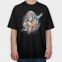 Thunder God, Tricou Oversize Barbati (Unisex)