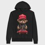 Car Teddy Bear, Hanorac Oversize Barbati (Unisex)