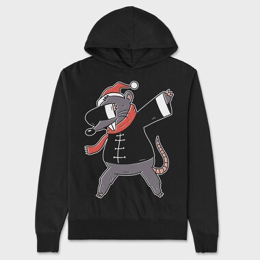 Hanorac Barbati (Unisex), Chinese Rat Christmas