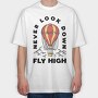 Hot Air Balloon Dreams, Tricou Oversize Barbati (Unisex)