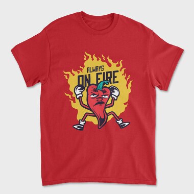 Tricou Barbati (Unisex), Chilli Angry