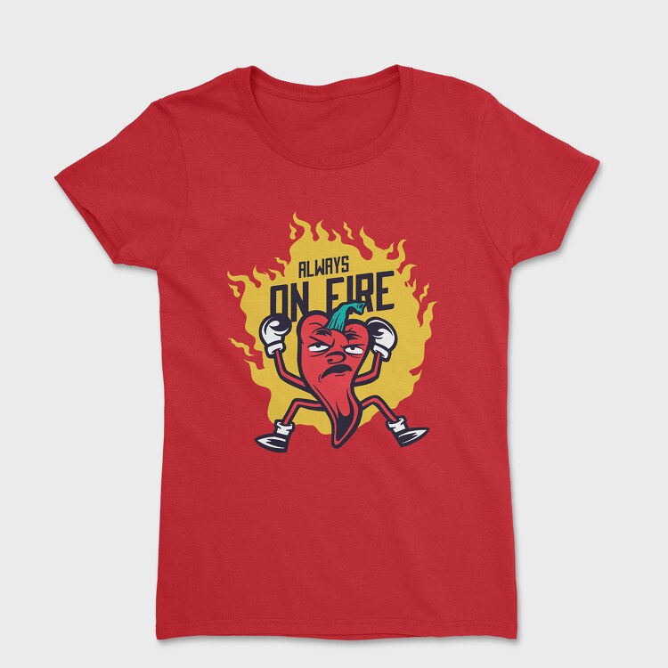 Tricou Femei, Chilli Angry