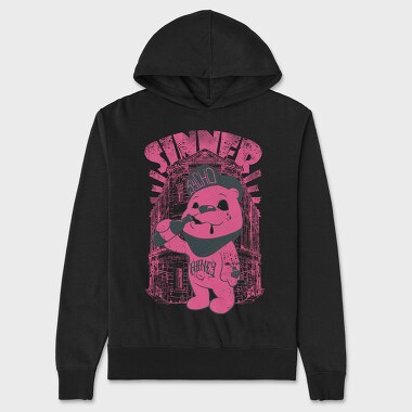 Sinner Bear, Hanorac Oversize Barbati (Unisex)