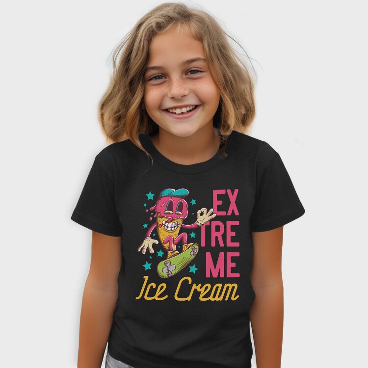 Ice Cream Skate Ok, Tricou Copii