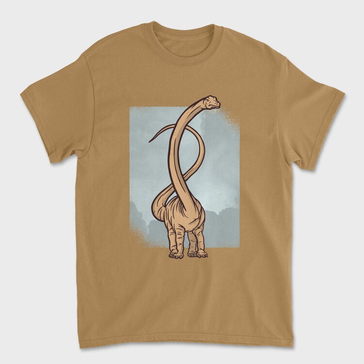 Barosaurus, Tricou Barbati (Unisex)