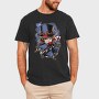 Top Hat Joker, Tricou Barbati (Unisex)
