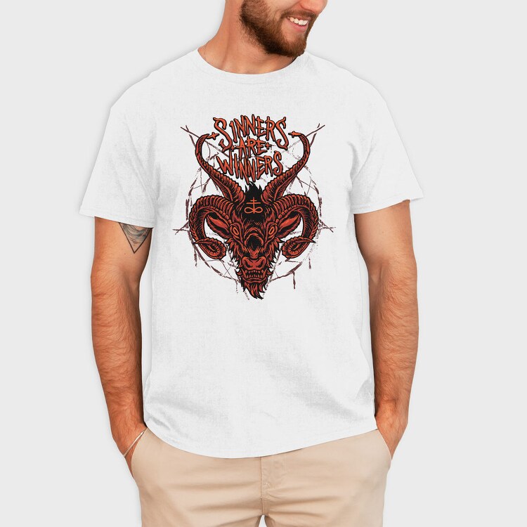 Sinners Are Winners, Tricou Barbati (Unisex)