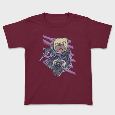 Pug Gamer Ninja, Tricou Copii