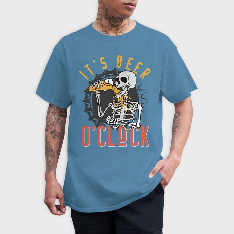 Its Beer Oclock, Tricou Barbati (Unisex)