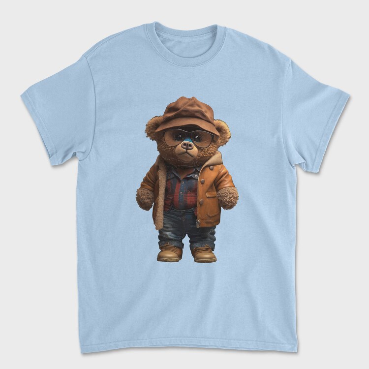 Vintage Teddy Bear, Tricou Barbati (Unisex)