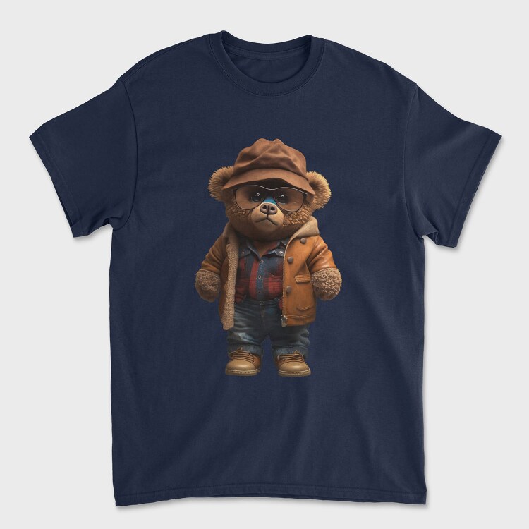 Vintage Teddy Bear, Tricou Barbati (Unisex)