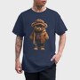 Vintage Teddy Bear, Tricou Barbati (Unisex)