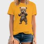 Boxer Teddy, Tricou Barbati (Unisex)