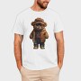 Vintage Teddy Bear, Tricou Barbati (Unisex)