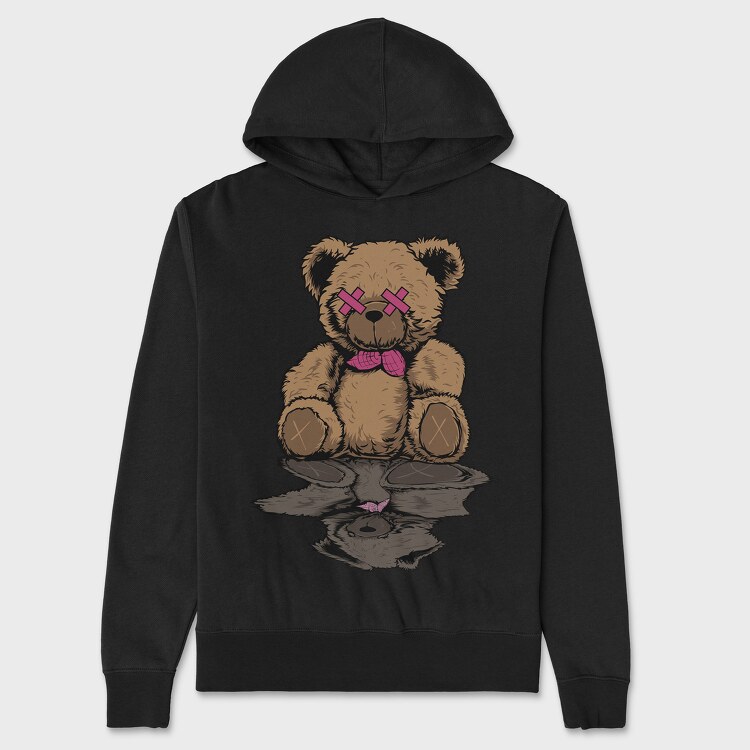 Broken Culture Bear, Hanorac Oversize Barbati (Unisex)