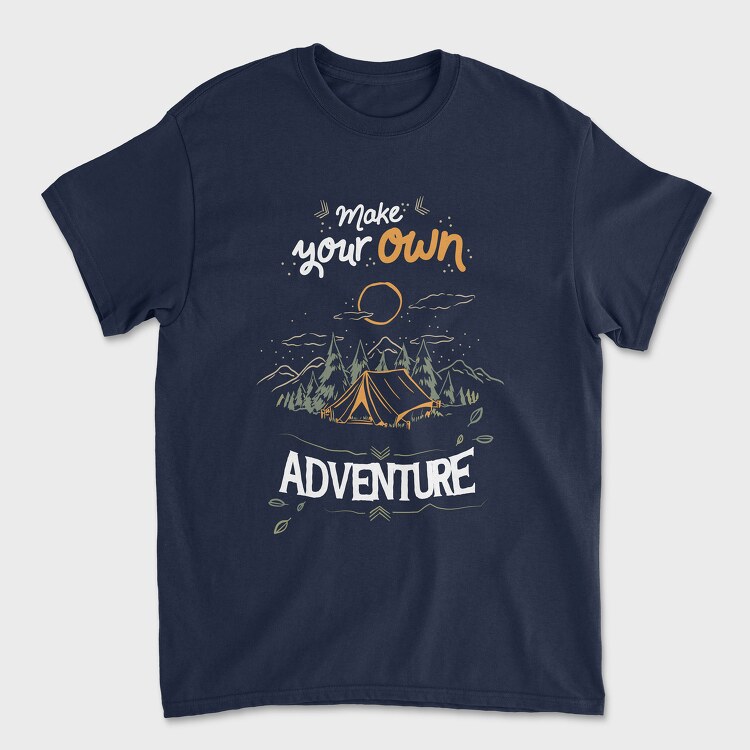 Make Your Own Adventure, Tricou Barbati (Unisex)