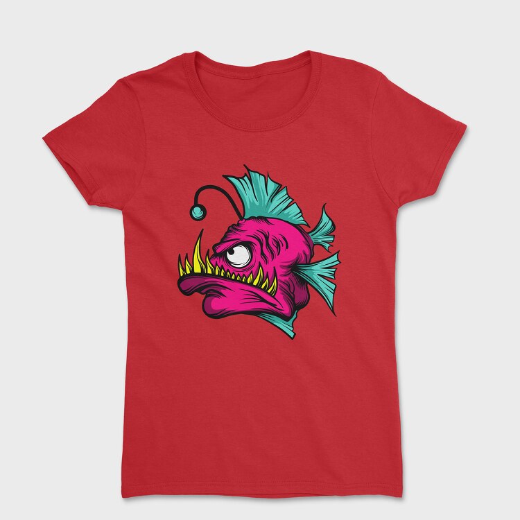 Anglerfish Pink, Tricou Femei