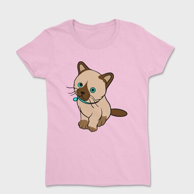 Blue Eyes Cat, Tricou Femei