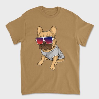 Cool Dog 1, Tricou Barbati (Unisex)