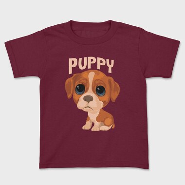 Cute Puppy, Tricou Copii