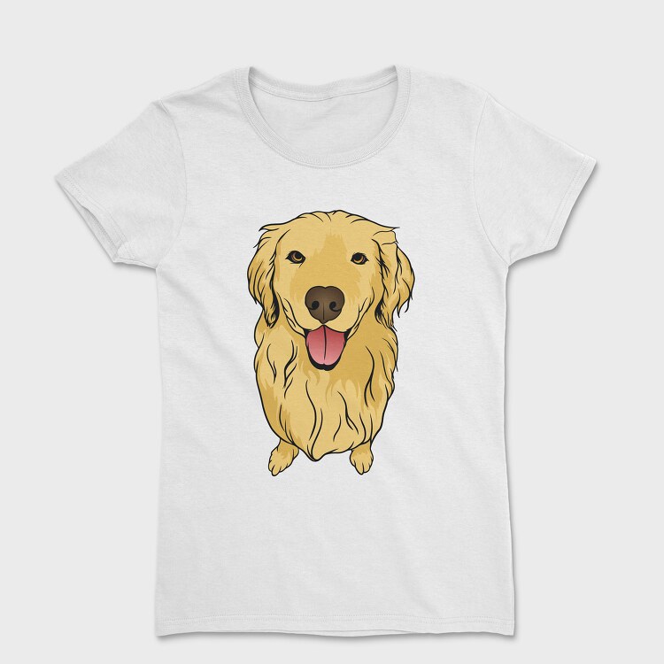 Tricou Femei, Dog Portrait 3