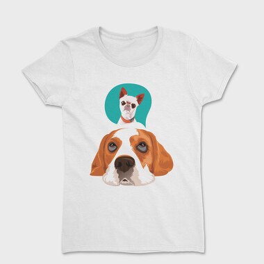 Dog Portrait, Tricou Femei