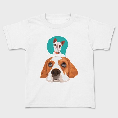 Dog Portrait, Tricou Copii