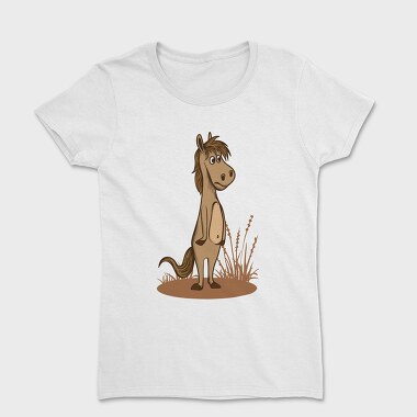 Horse Cartoon, Tricou Femei