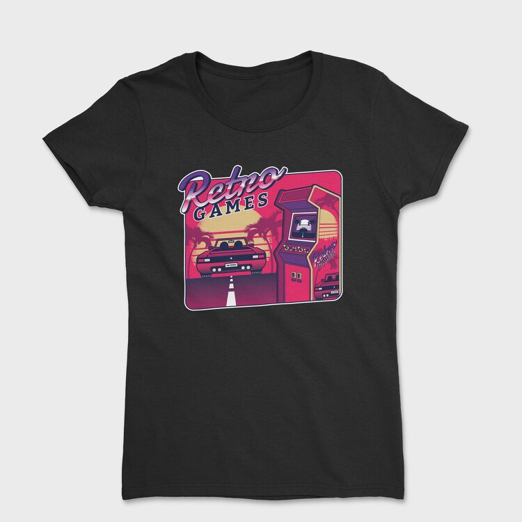 Retro Games, Tricou Femei