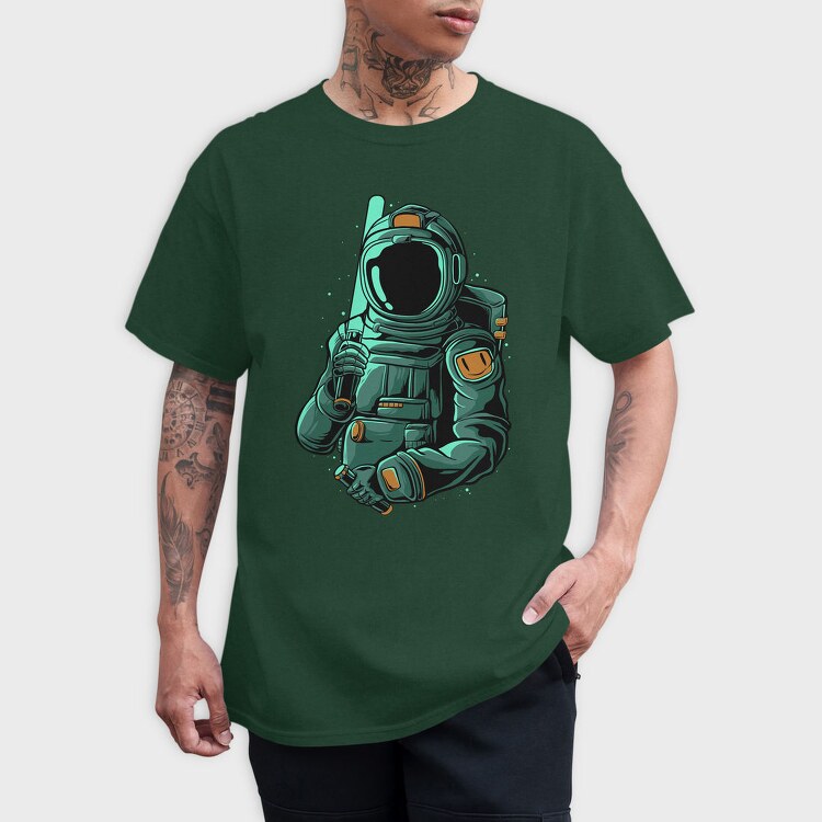 Space Diver, Tricou Barbati (Unisex)