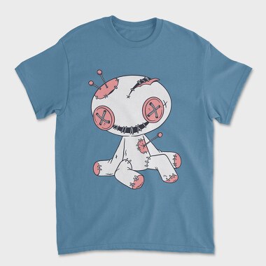 Tricou Barbati (Unisex), Voodoo Doll Happy