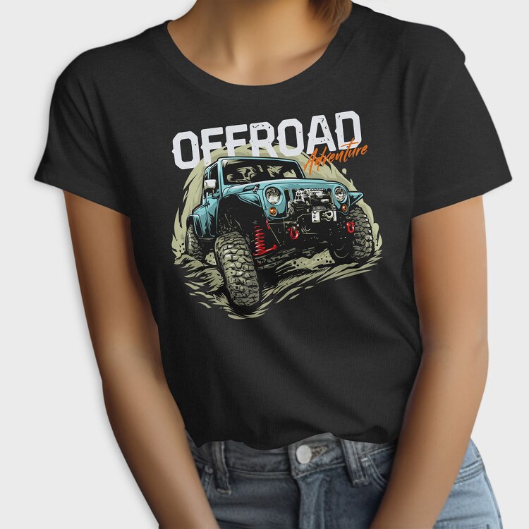 Adventure Offroad Jeep, Tricou Femei