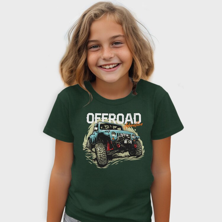 Adventure Offroad Jeep, Tricou Copii