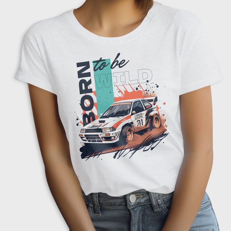 Car Rally Rally Competition Earth Japan, Tricou Femei