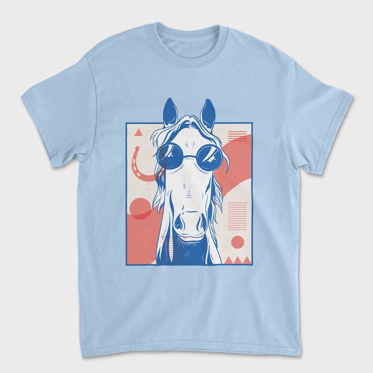 Cool Horse, Tricou Barbati (Unisex)