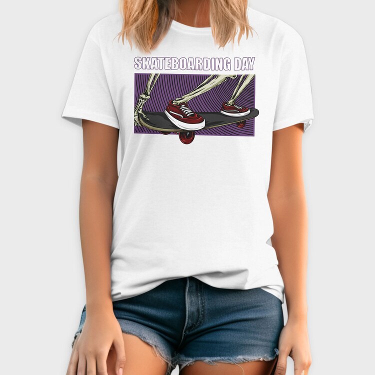 Skateboarding Day, Tricou Barbati (Unisex)