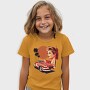 Classic Car Convertible Girl Trees, Tricou Copii