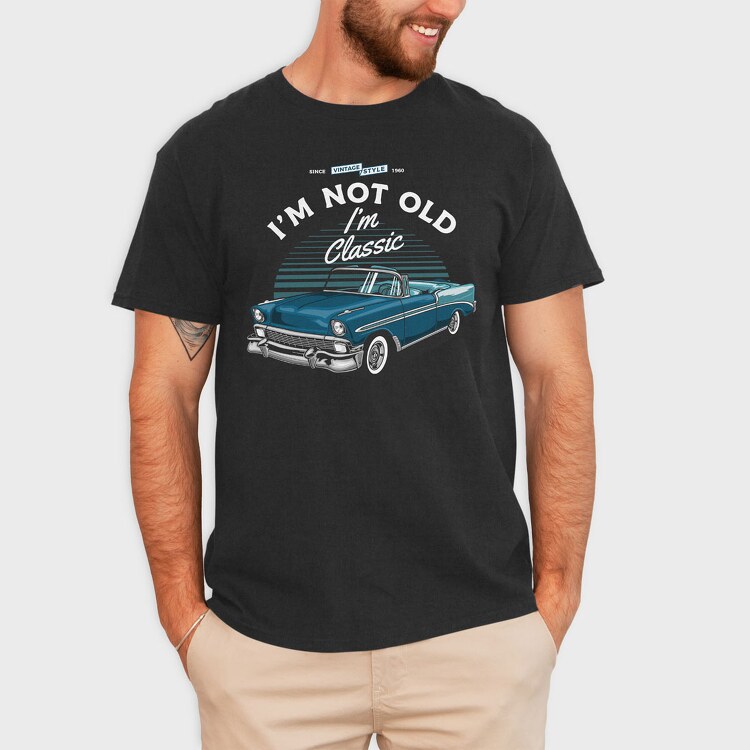 1956 chevy bel air convertible 2, Tricou Barbati (Unisex)