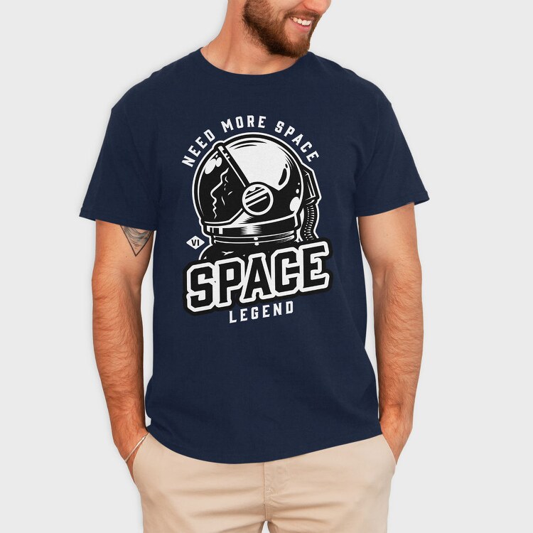 Space Helmet Vi, Tricou Barbati (Unisex)