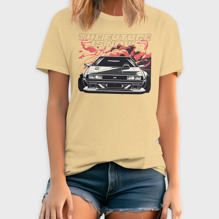Futuristic Car Smoke, Tricou Barbati (Unisex)