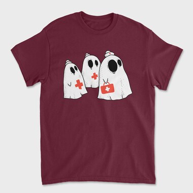 Tricou Barbati (Unisex), Ghost Nurse