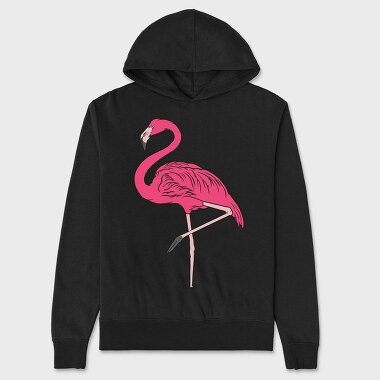 Flamingo, Hanorac Oversize Barbati (Unisex)