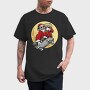 Skateboarding Skull Santa, Tricou Barbati (Unisex)