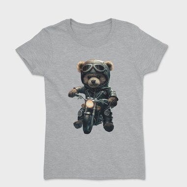 Biker Teddy Bear, Tricou Femei