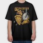 Pizza Cutter Terror, Tricou Oversize Barbati (Unisex)