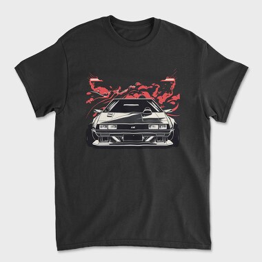 Tricou Barbati (Unisex), Futuristic Car Smoke