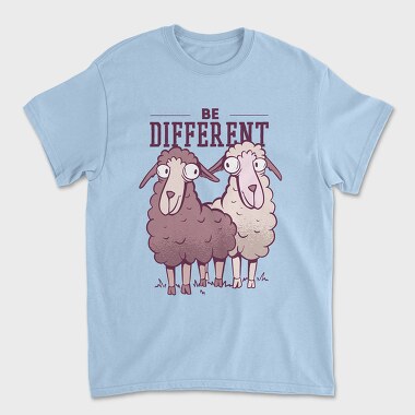 Tricou Barbati (Unisex), Be Different