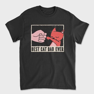 Tricou Barbati (Unisex), Cat Dad