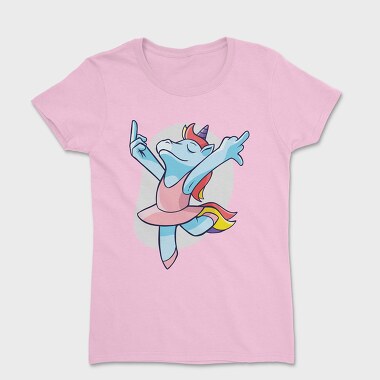 Tricou Femei, Unicorn Ballet Middle Finger