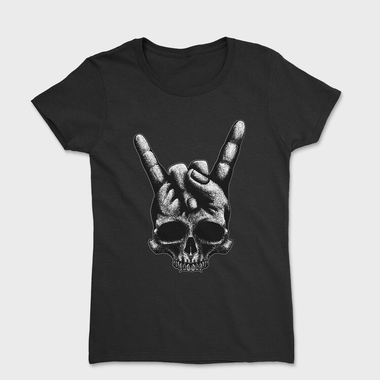 Heavy Metal Skull, Tricou Femei